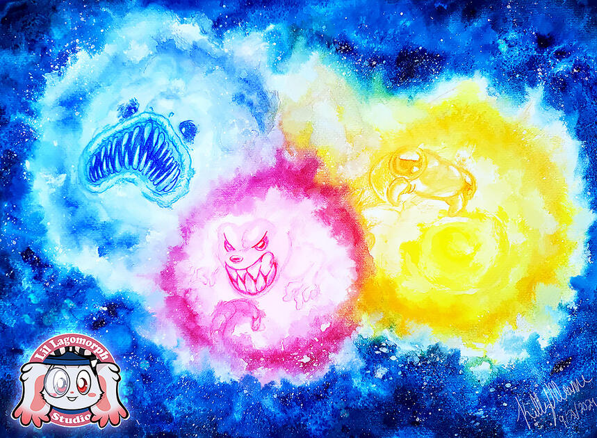 Will o&#39; the Wisp&#39;s Illustration - Watercolors